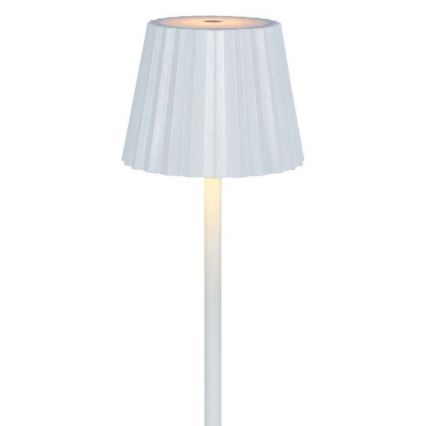 LED Prigušiva punjiva stona lampa na dodir LED/4W/5V 3000-6000K 1800 mAh bela