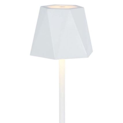 LED Prigušiva punjiva stona lampa na dodir LED/4W/5V 3000-6000K 1800 mAh bela