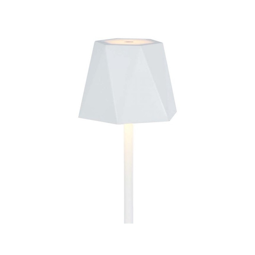 LED Prigušiva punjiva stona lampa na dodir LED/4W/5V 3000-6000K 1800 mAh bela