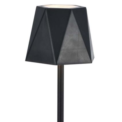LED Prigušiva punjiva stona lampa na dodir LED/4W/5V 3000-6000K 1800 mAh crno