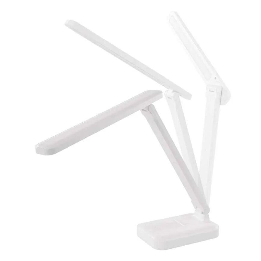 LED Prigušiva punjiva stona lampa LED/5W/3,7V 3000K/4000K/6500K 800mAh bela