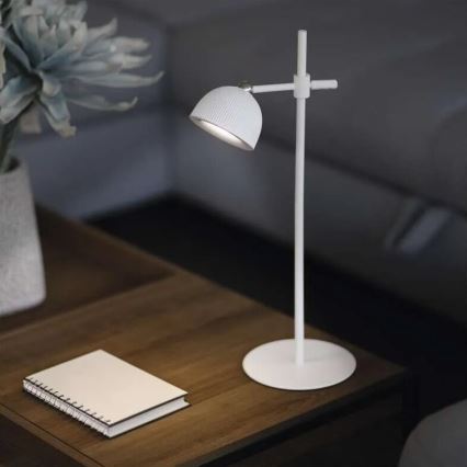 LED Prigušiva punjiva stona lampa magnetna 4u1 LED/4,2W/3,7V 4000K 1200mAh bela