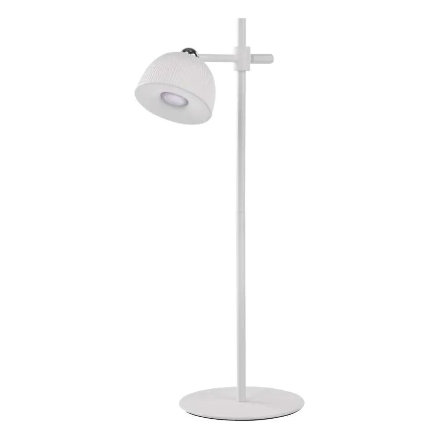LED Prigušiva punjiva stona lampa magnetna 4u1 LED/4,2W/3,7V 4000K 1200mAh bela