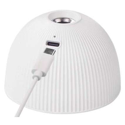 LED Prigušiva punjiva stona lampa magnetna 4u1 LED/4,2W/3,7V 4000K 1200mAh bela