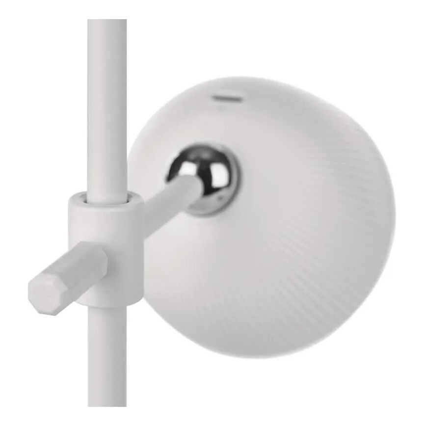 LED Prigušiva punjiva stona lampa magnetna 4u1 LED/4,2W/3,7V 4000K 1200mAh bela