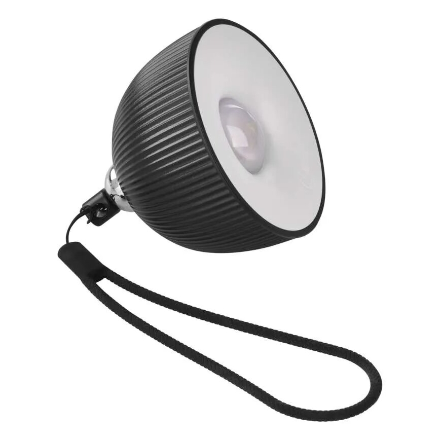 LED Prigušiva punjiva stona lampa magnetna 4u1 LED/4,2W/3,7V 4000K 1200mAh crno