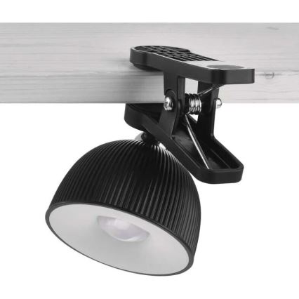 LED Prigušiva punjiva stona lampa magnetna 4u1 LED/4,2W/3,7V 4000K 1200mAh crno
