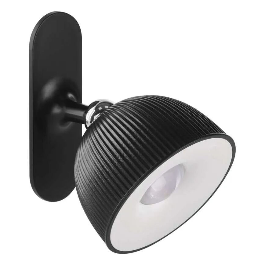 LED Prigušiva punjiva stona lampa magnetna 4u1 LED/4,2W/3,7V 4000K 1200mAh crno