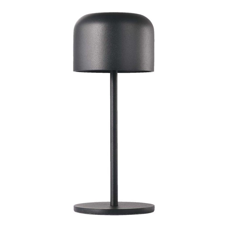 LED Prigušiva punjiva stona lampa na dodir LED/1,5W/5V 2700-5700K IP54 2200 mAh crno