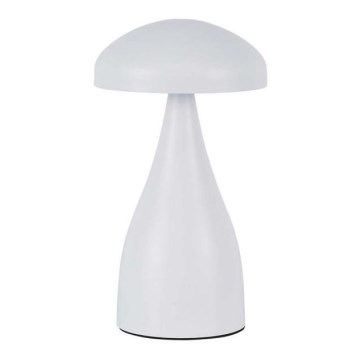 LED Prigušiva punjiva stona lampa na dodir LED/1W/5V 3000-6000K 1800 mAh bela