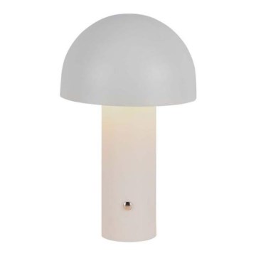 LED Prigušiva punjiva stona lampa na dodir LED/1W/5V 3000-6000K 1800 mAh bela