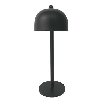 LED Prigušiva punjiva stona lampa na dodir LED/1W/5V 3000-6000K 1800 mAh crno