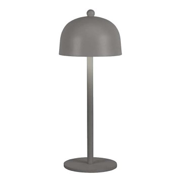 LED Prigušiva punjiva stona lampa na dodir LED/1W/5V 3000-6000K 1800 mAh sivo