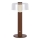 LED Prigušiva punjiva stona lampa na dodir LED/1W/5V 3000K 1800 mAh braon