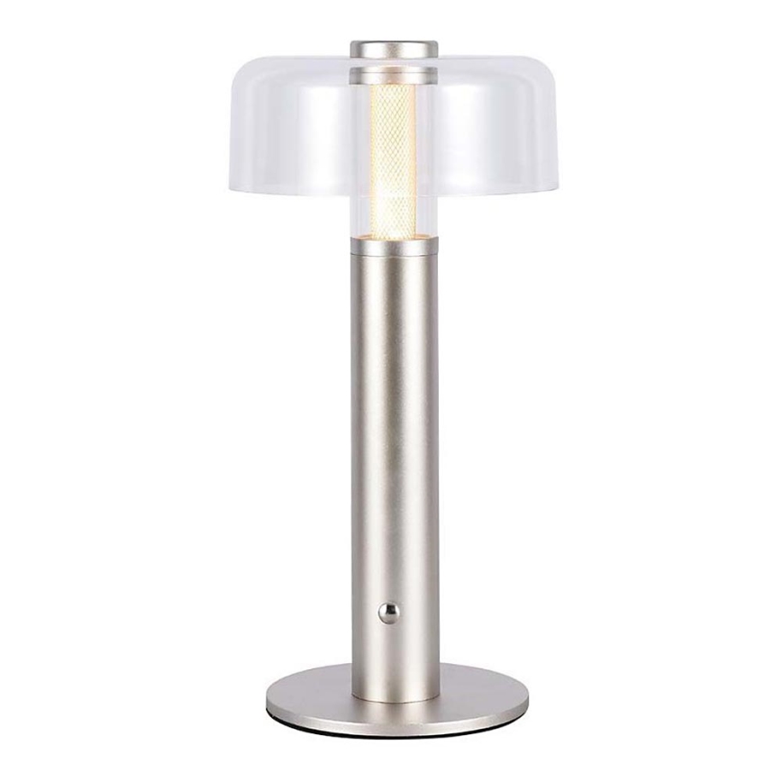 LED Prigušiva punjiva stona lampa na dodir LED/1W/5V 3000K 1800 mAh zlatna