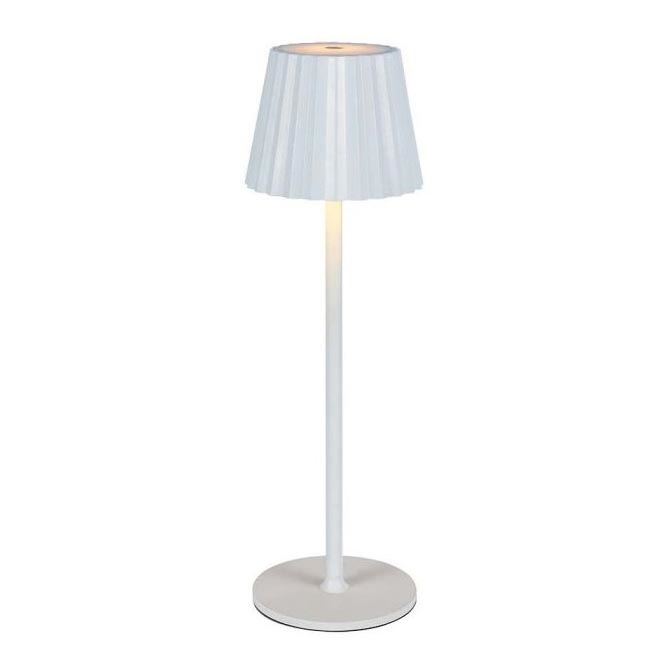 LED Prigušiva punjiva stona lampa na dodir LED/4W/5V 3000-6000K 1800 mAh bela