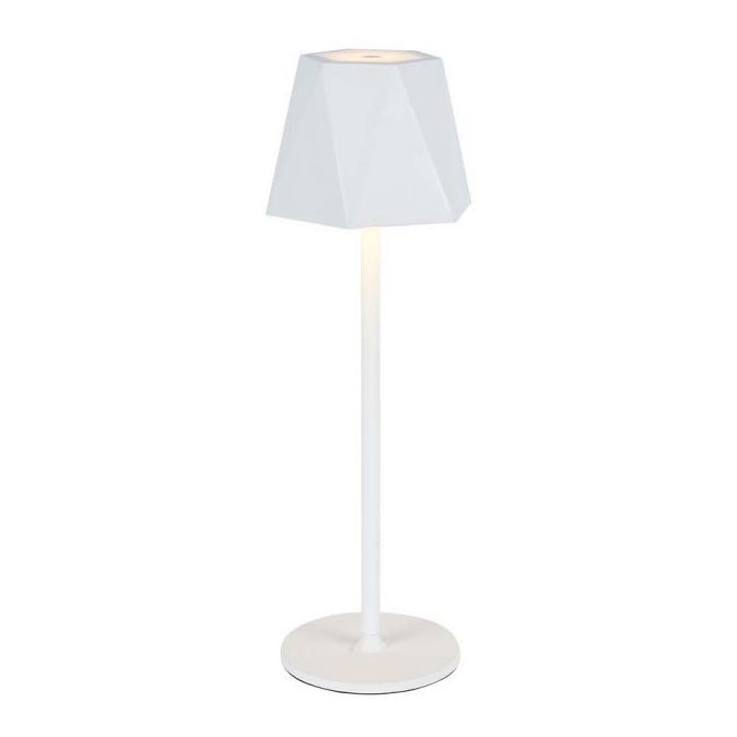 LED Prigušiva punjiva stona lampa na dodir LED/4W/5V 3000-6000K 1800 mAh bela
