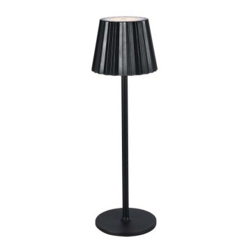 LED Prigušiva punjiva stona lampa na dodir LED/4W/5V 3000-6000K 1800 mAh crno