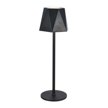 LED Prigušiva punjiva stona lampa na dodir LED/4W/5V 3000-6000K 1800 mAh crno