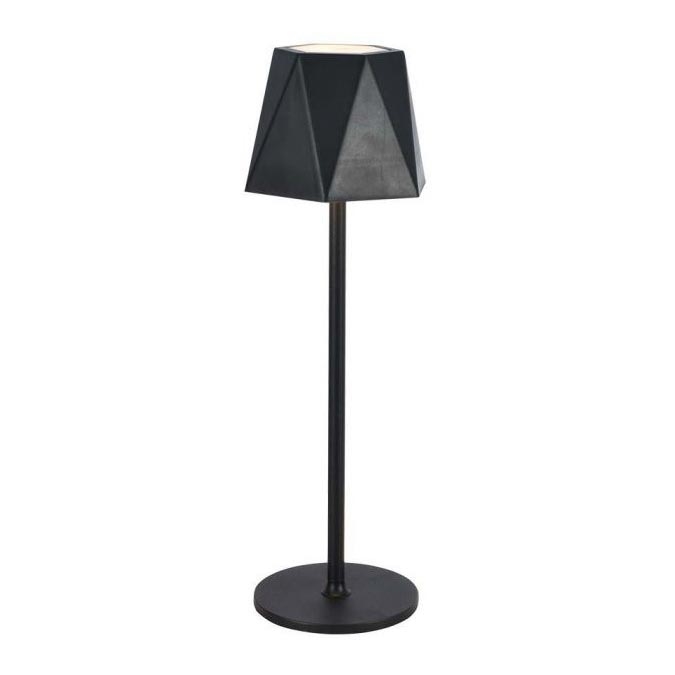 LED Prigušiva punjiva stona lampa na dodir LED/4W/5V 3000-6000K 1800 mAh crno