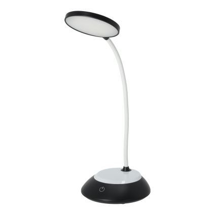 LED Prigušiva punjiva stona lampa VISUA LED/5W/5V 3000-5000K 1200 mAh crno