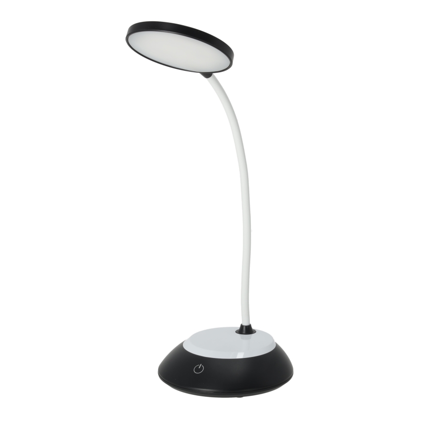 LED Prigušiva punjiva stona lampa VISUA LED/5W/5V 3000-5000K 1200 mAh crno
