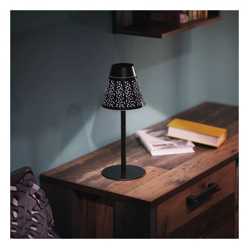 LED Prigušiva punjiva vanjska stona lampa LED/4,2W/5V 2200mAh IP44