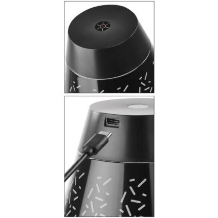 LED Prigušiva punjiva vanjska stona lampa LED/4,2W/5V 2200mAh IP44