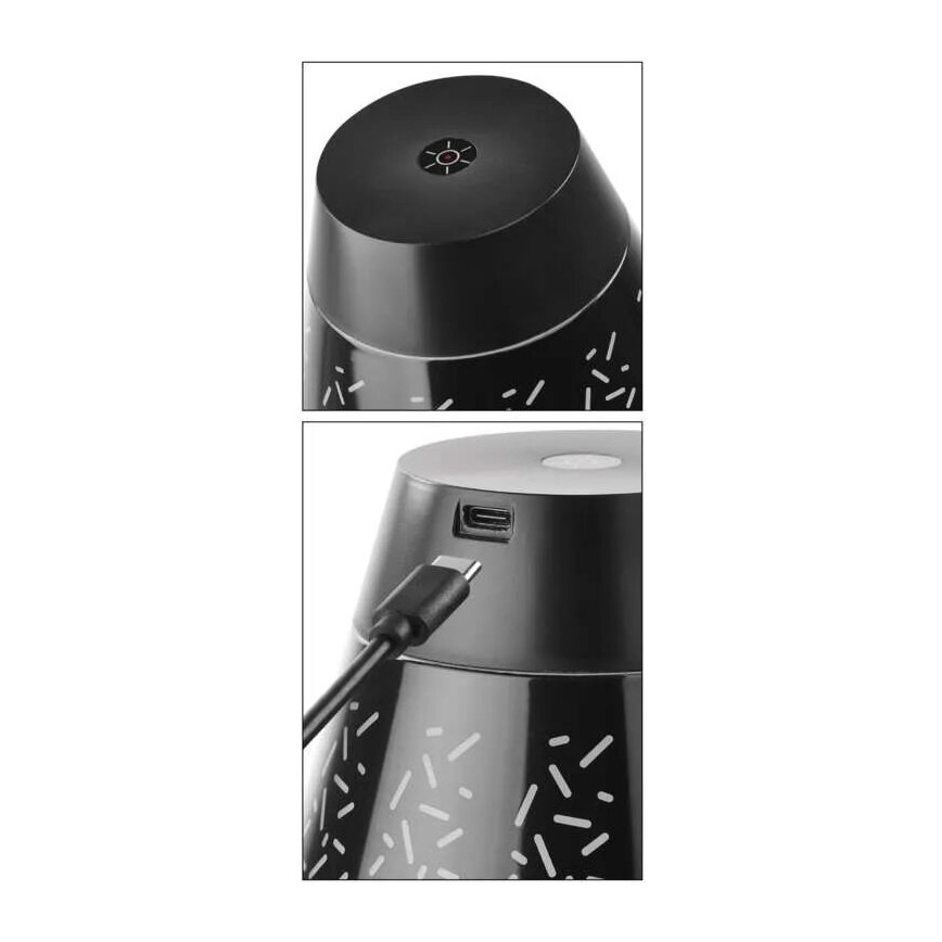 LED Prigušiva punjiva vanjska stona lampa LED/4,2W/5V 2200mAh IP44