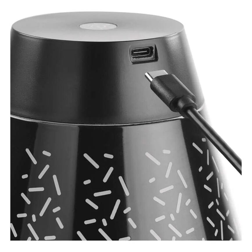 LED Prigušiva punjiva vanjska stona lampa LED/4,2W/5V 2200mAh IP44
