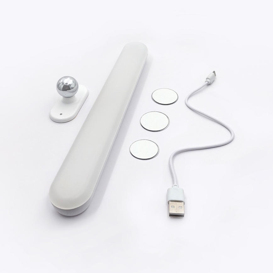 LED Prigušiva punjiva rasveta za nameštaj CLICK LED/1,5W/3,7V 3000/4000/6500K 800mAh USB