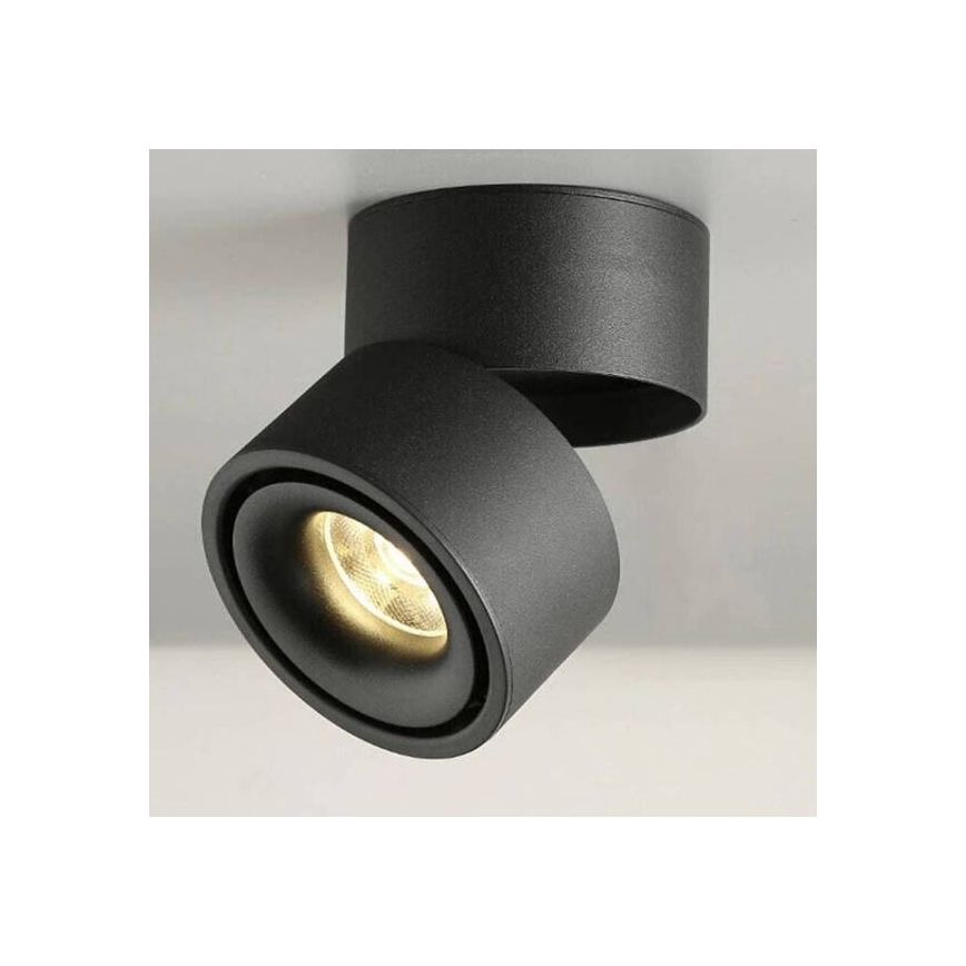 LED Prigušiva reflektorska svjetiljka LAHTI LED/13,5W/230V 3000K CRI 90 crna