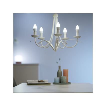 LED prigušiva sijalica C37 E14/4,9W/230V 2700K CRI 90 Wi-Fi - WiZ