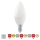 LED Prigušiva sijalica C37 E14/6W/230V 3000K - STEPDIMMING - Eglo 54834