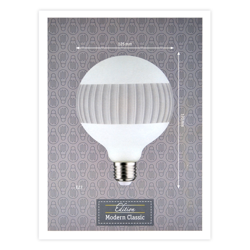LED prigušiva sijalica CLASSIC G125 E27/4,5W/230V 2600K - Paulmann 28743