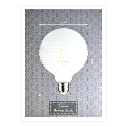 LED prigušiva sijalica CLASSIC G125 E27/4,5W/230V 2600K - Paulmann 28744