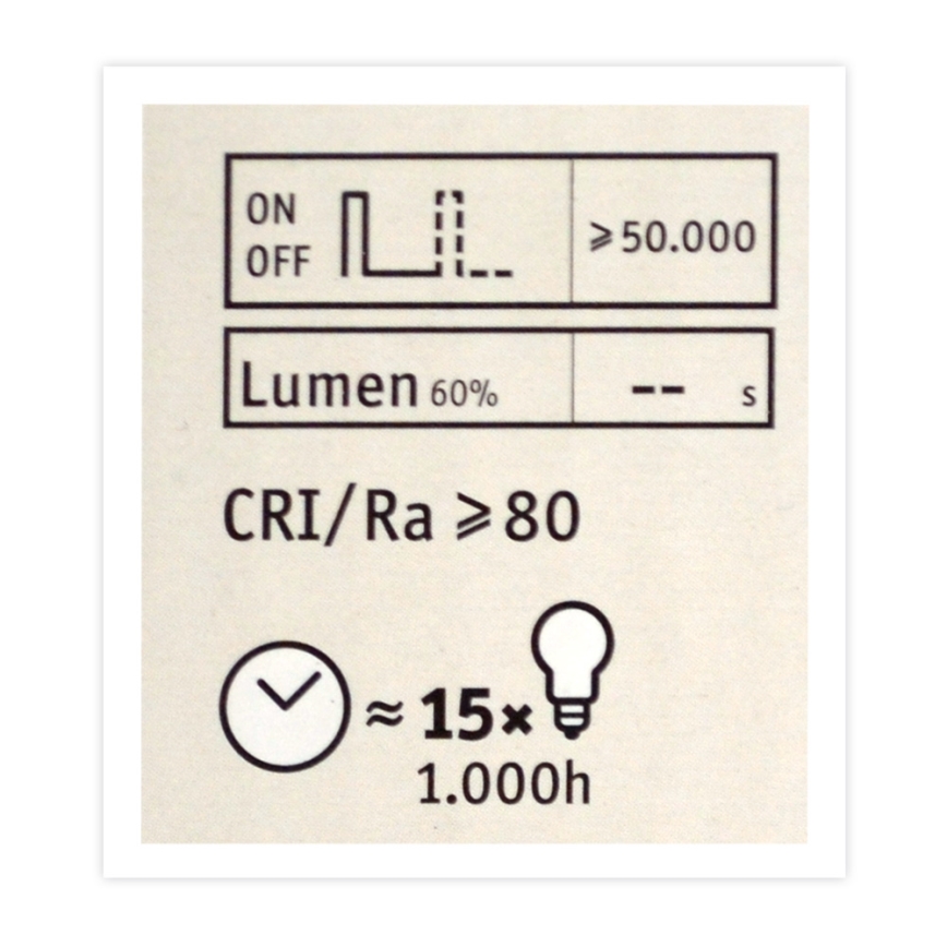 LED prigušiva sijalica CLASSIC G125 E27/4,5W/230V 2600K - Paulmann 28744