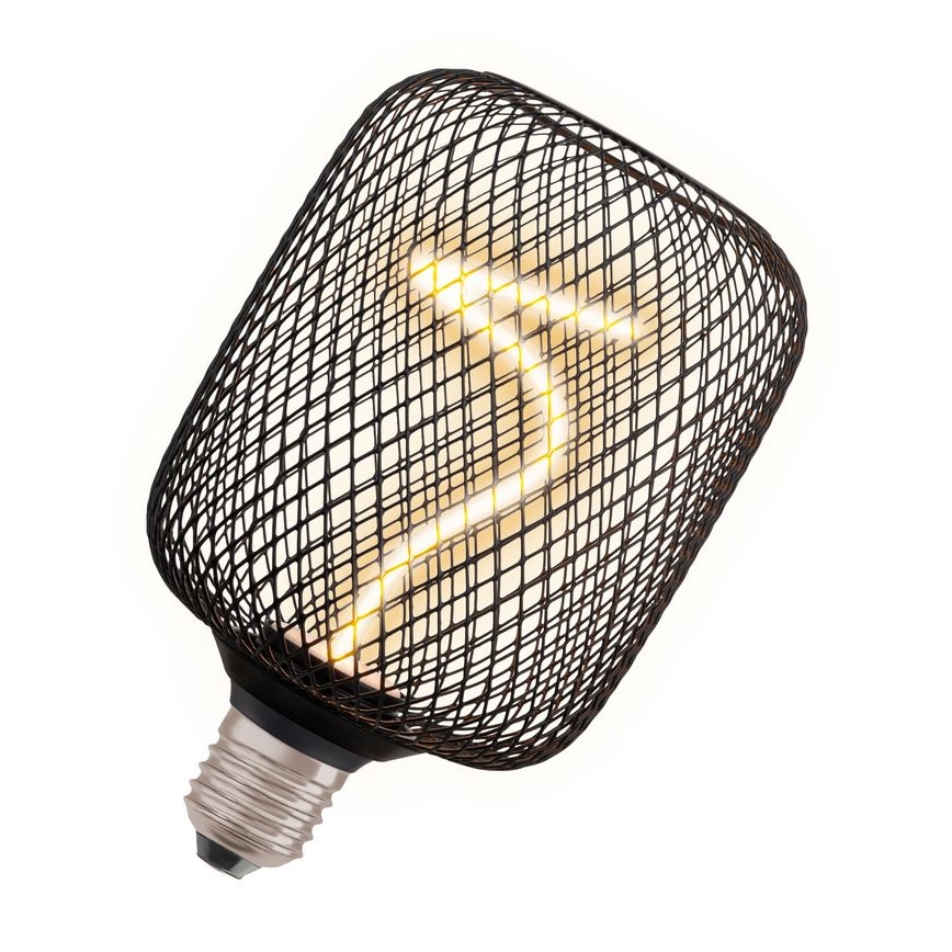 LED Prigušiva sijalica DECOR FILAMENT E27/3,5W/230V 1800K crno - Osram