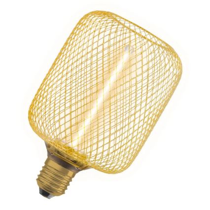 LED Prigušiva sijalica DECOR FILAMENT E27/3,5W/230V 1800K zlatna - Osram