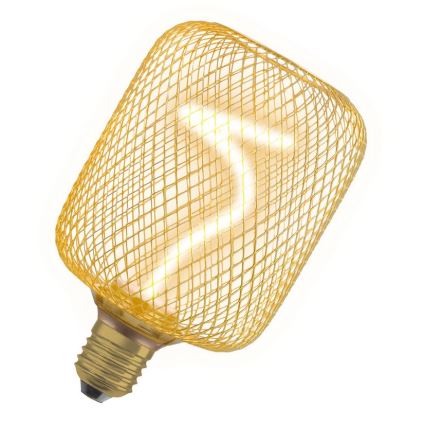 LED Prigušiva sijalica DECOR FILAMENT E27/3,5W/230V 1800K zlatna - Osram
