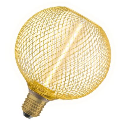 LED Prigušiva sijalica DECOR  FILAMENT G125 E27/3,5W/230V 1800K zlatna - Osram