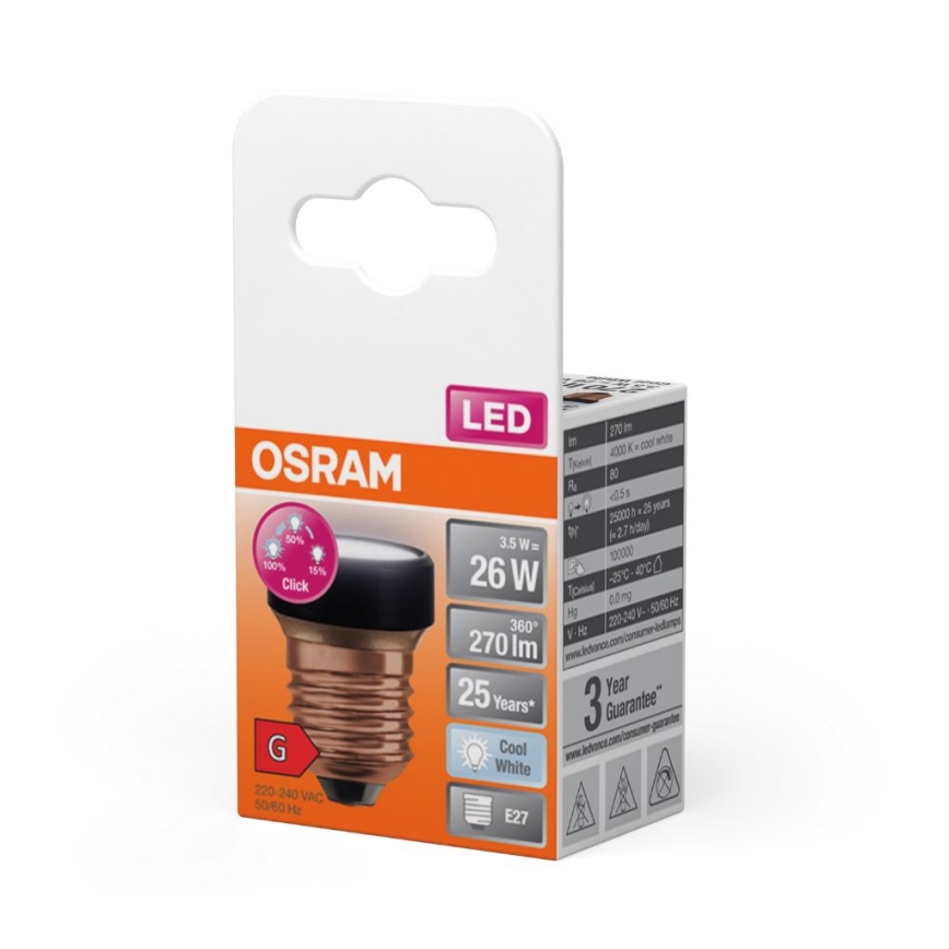 LED Prigušiva sijalica E27/3,5W/230V 4000K - Osram
