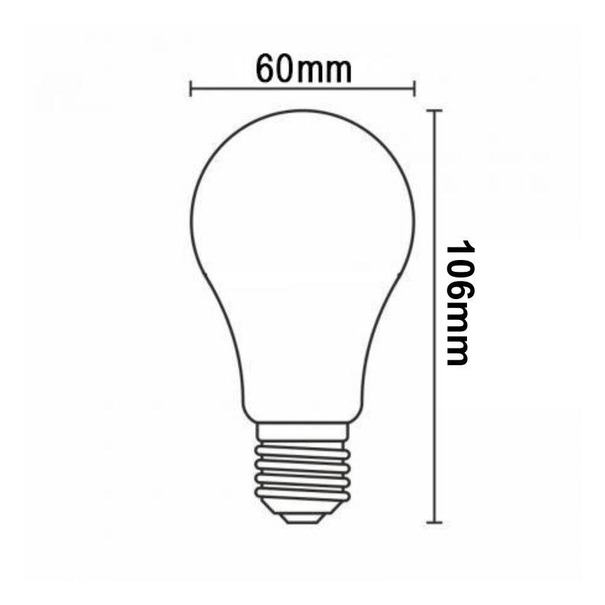 LED Prigušiva sijalica FILAMENT A60 E27/11W/230V 3000K