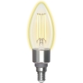 LED Prigušiva sijalica FILAMENT C35 E14/4,5W/230V 2700-6500K Wi-Fi - Aigostar