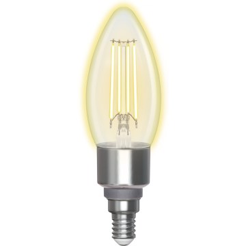 LED Prigušiva sijalica FILAMENT C35 E14/4,5W/230V 2700-6500K Wi-Fi - Aigostar