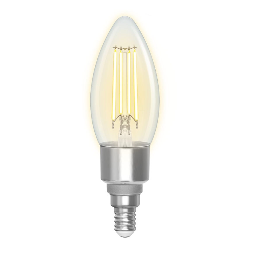 LED Prigušiva sijalica FILAMENT C35 E14/4,5W/230V 2700-6500K Wi-Fi - Aigostar