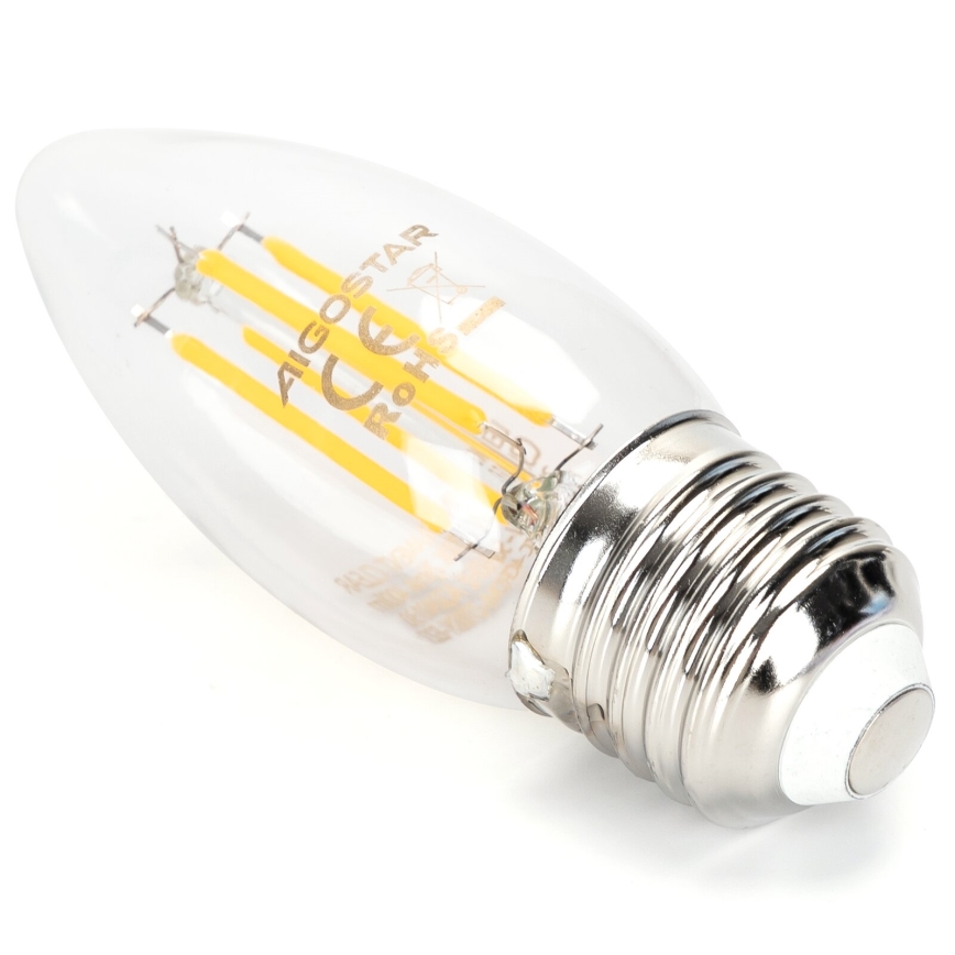 LED Prigušiva sijalica FILAMENT C35 E27/4W/230V 2700K - Aigostar