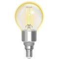 LED Prigušiva sijalica FILAMENT G45 E14/4,5W/230V 2700-6500K Wi-Fi - Aigostar