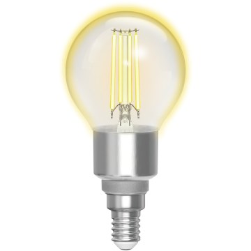 LED Prigušiva sijalica FILAMENT G45 E14/4,5W/230V 2700-6500K Wi-Fi - Aigostar