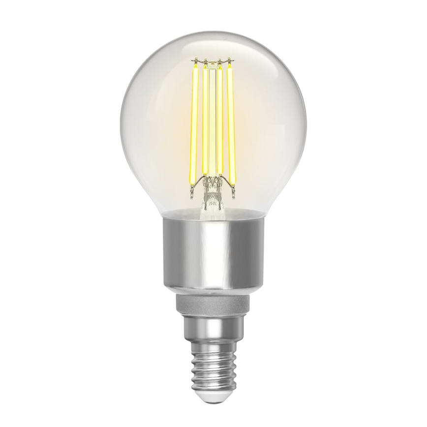 LED Prigušiva sijalica FILAMENT G45 E14/4,5W/230V 2700-6500K Wi-Fi - Aigostar